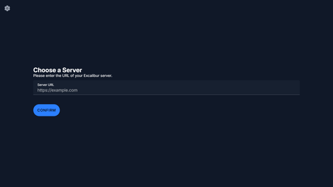 Server URL Screen